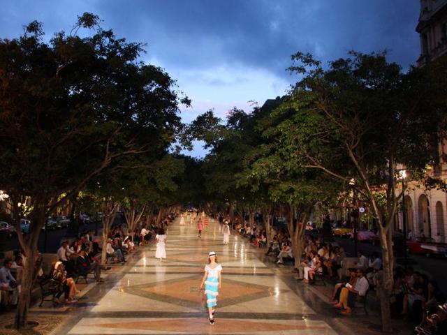 French fashion house Chanel staged its first Latin American catwalk show in newly trendy Havana on Tuesday. And we all the pictures you must see. (REUTERS) French fashion house Chanel staged its first Latin American catwalk show in newly trendy Havana on Tuesday. And we all the pictures you must see. (REUTERS)