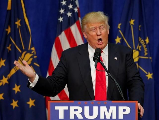 Republican presidential candidate Donald Trump, speaks during a campaign stop. (AP) Republican presidential candidate Donald Trump, speaks during a campaign stop. (AP)