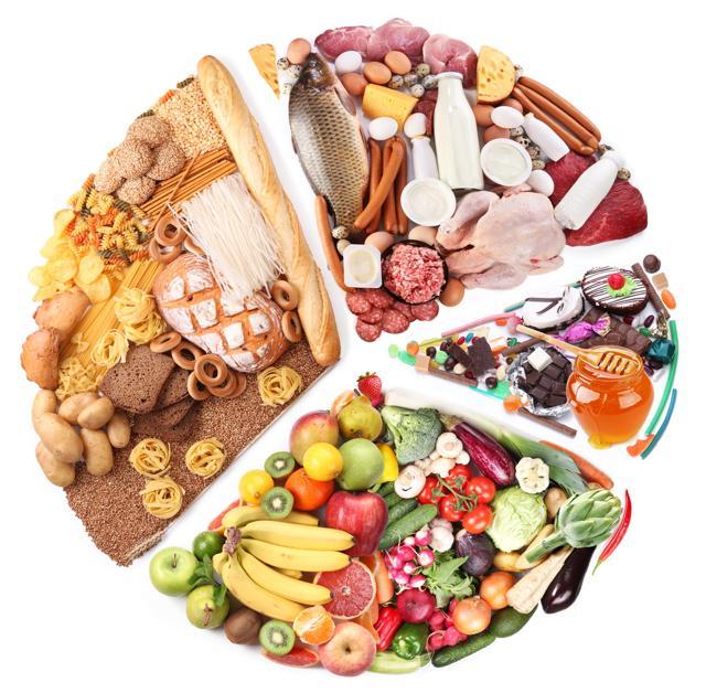 A balance of meat, fruits and raw vegetables makes for the perfect diet. (Shutterstock)