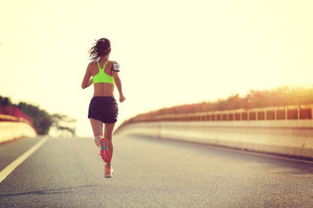 A morning walk, swimming or running can help you keep toned. (Shutterstock)