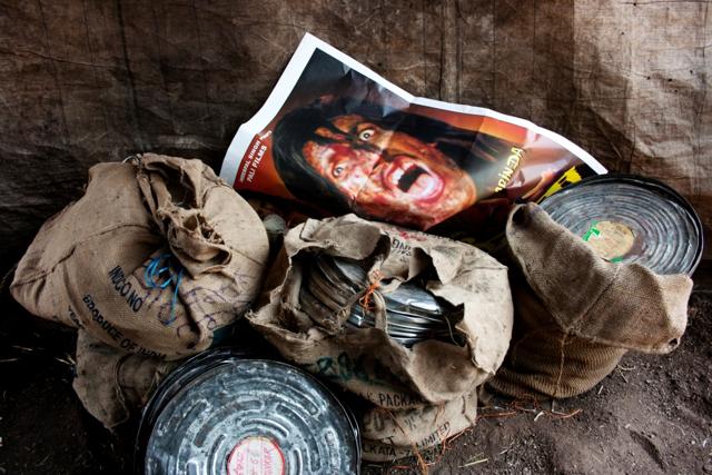 Reels of films stacked together for the week-long film festival at Bahiram in Vidarbha region (Photo: Amit Madheshiya) Reels of films stacked together for the week-long film festival at Bahiram in Vidarbha region (Photo: Amit Madheshiya)