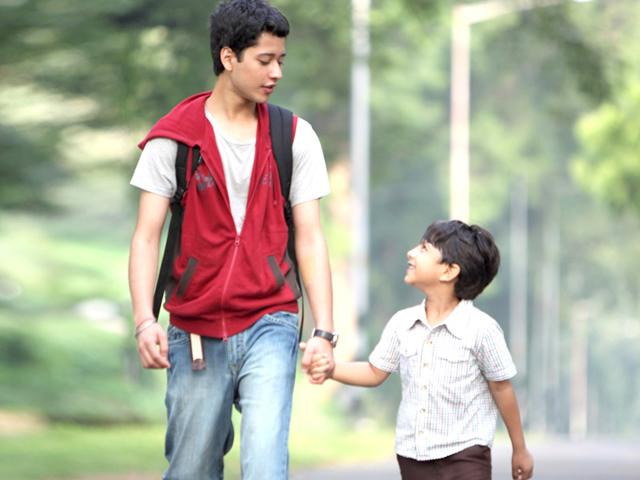 Rajat Barmecha (left) acted in Udaan when he was 20. He played an even younger, 17-year-old, Rohan (Film still)