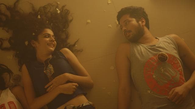 Rajat Barmecha and Mithila Palkar is a still from the web series, Girl in the City (To see episode 1, click on the YouTube link below) (Courtesy: Bindass)