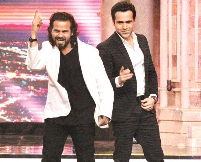 Emraan Hashmi with Sachin. (Twitter)