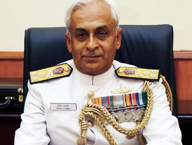 Sunil Lanba is also an alumnus of the College of Defence Management in Secunderabad, where he has served as a faculty.(Image courtesy: Indian Navy website)