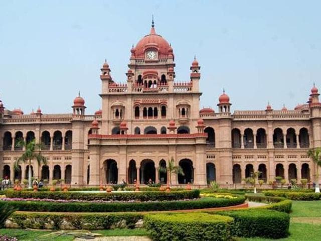 The committee, headed by chief secretary Sarvesh Kaushal, on Wednesday mulled over the 350-page case mooted by the Khalsa College Governing Council. (HT Photo) The committee, headed by chief secretary Sarvesh Kaushal, on Wednesday mulled over the 350-page case mooted by the Khalsa College Governing Council. (HT Photo)