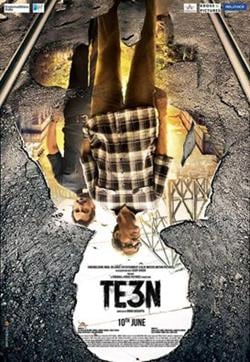Nawazuddin and Amitabh in an Inception-like poster of TE3N. (Twitter)