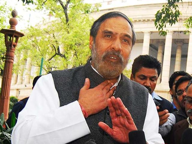 Congress leader Anand Sharma asked the government how Subramanian Swamy got access to confidential files on the Agusta deal. (UNI File Photo) Congress leader Anand Sharma asked the government how Subramanian Swamy got access to confidential files on the Agusta deal. (UNI File Photo)