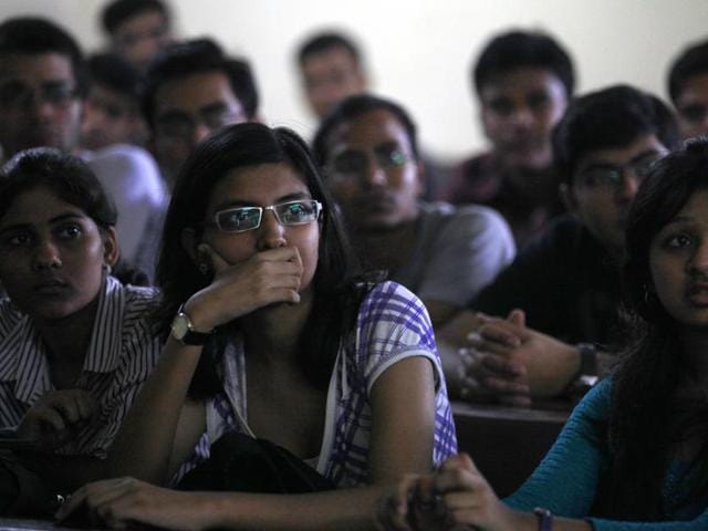 In courses such as Bachelor of Accounting and Finance (BAF), for instance, only one in nine applicants (about 85,000 applicants for 10,000 seats) eventually got a place in the academic year 2014-15. Of the 1,36,000 students, who applied for a Bachelor of Mass Media (BMM) seat in the academic year 2015-16, only 18,000 got a place (Hindustan Times) In courses such as Bachelor of Accounting and Finance (BAF), for instance, only one in nine applicants (about 85,000 applicants for 10,000 seats) eventually got a place in the academic year 2014-15. Of the 1,36,000 students, who applied for a Bachelor of Mass Media (BMM) seat in the academic year 2015-16, only 18,000 got a place (Hindustan Times)