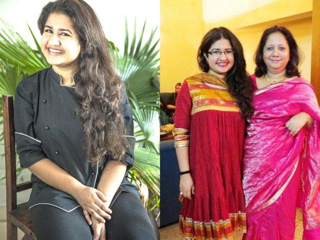 Chef Megha Kohli with mother, Aditti Chef Megha Kohli with mother, Aditti