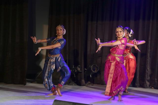 Bhavana Reddy performing at the do. (Raajessh Kashyap/HT)