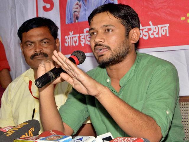 Kanhaiya, who is out on bail after his arrest in a sedition case, was on Thursday admitted to AIIMS in a semi-conscious state. He was treated for mild dehydration and ketosis. (PTI) Kanhaiya, who is out on bail after his arrest in a sedition case, was on Thursday admitted to AIIMS in a semi-conscious state. He was treated for mild dehydration and ketosis. (PTI)