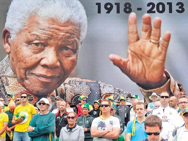 A black woman who stood up to 300 neo-Nazis in Sweden said she was inspired by the late Nelson Mandela, who fought against apartheid in South Africa. (AFP Photo) A black woman who stood up to 300 neo-Nazis in Sweden said she was inspired by the late Nelson Mandela, who fought against apartheid in South Africa. (AFP Photo)