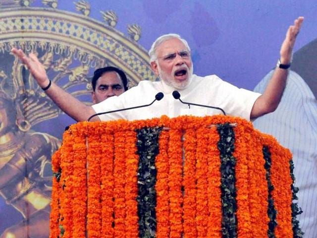 Prime Minister Narendra Modi will address five election rallies in Kerala ahead of voting on May 16. The BJP is hoping to corner a good chunk of votes in the assembly elections, following its success in the local body polls. (PTI) Prime Minister Narendra Modi will address five election rallies in Kerala ahead of voting on May 16. The BJP is hoping to corner a good chunk of votes in the assembly elections, following its success in the local body polls. (PTI)
