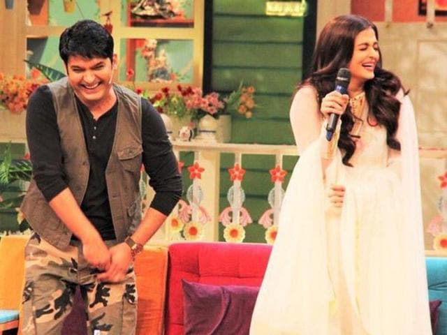 TV star Kapil Sharma is a big fan of Bollywood heroines and he makes sure they have a good time when they visit him. Aishwarya Rai Bachchan got a taste of his comedy when she visited the sets of The Kapil Sharma Show for promoting her upcoming film Sarbjit. (Twitter) 