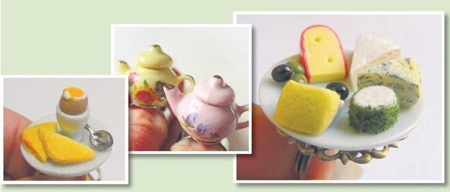 They’re so cute you’ll want to eat them. Tiny ceramic food on finger rings is one sure way to get hearts for your pic. (Etsy)