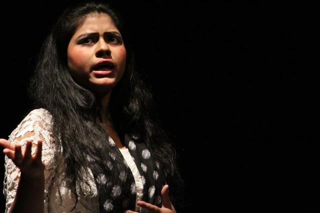 A scene from Manohar Kahaniya - The Suzette Jordan Story (Photo Courtesy: Akshara Theatre) A scene from Manohar Kahaniya - The Suzette Jordan Story (Photo Courtesy: Akshara Theatre)