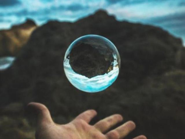 Levitate! Some sorcery is involved in this photo from Malibu, California. (Instagram/mikedanenberg) 