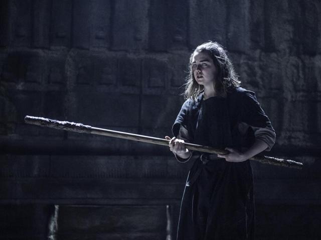 Arya finally got called back to the House of Black and White last week. Hopefully she will not get beaten by canes again. (HBO)