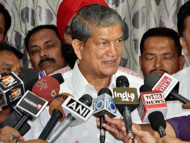 File photo of Harish Rawat addressing a press conference in Dehradun. (PTI) File photo of Harish Rawat addressing a press conference in Dehradun. (PTI)