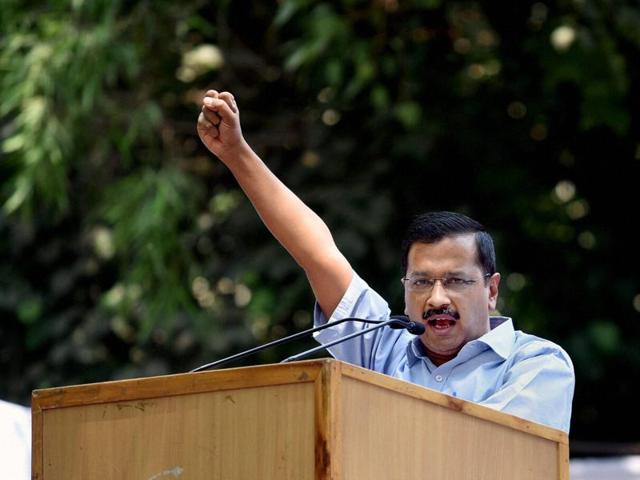 Delhi Chief Minister Arvind Kejriwal continued to take potshots at Prime Minister Narendra Modi, saying he cannot act against the Gandhi family as they know his “secrets” (PTI) Delhi Chief Minister Arvind Kejriwal continued to take potshots at Prime Minister Narendra Modi, saying he cannot act against the Gandhi family as they know his “secrets” (PTI)