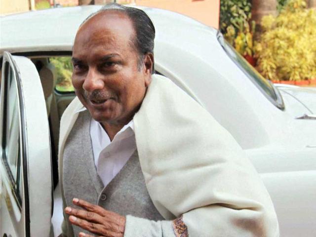 A day after the BJP targeted him over the AgustaWestland deal, former Defence Minister A K Antony hit back at the ruling party, saying “the deviation” in the tender process for purchasing the VVIP helicopters started in 2003 during the NDA rule headed by Atal Bihari Vajpayee. (PTI Photo) A day after the BJP targeted him over the AgustaWestland deal, former Defence Minister A K Antony hit back at the ruling party, saying “the deviation” in the tender process for purchasing the VVIP helicopters started in 2003 during the NDA rule headed by Atal Bihari Vajpayee. (PTI Photo)