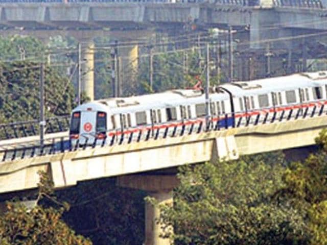 DMRC has warned the Delhi government that the cost of phase 4 extension will shoot up by crores if it did not approve the project plan in timeMetro phase 3 is nearing completion. (Hindustan Times) DMRC has warned the Delhi government that the cost of phase 4 extension will shoot up by crores if it did not approve the project plan in timeMetro phase 3 is nearing completion. (Hindustan Times)