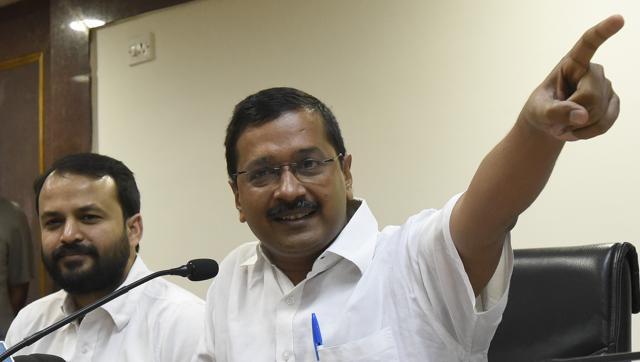 The AAP, which made its debut in the MCD by-polls, winning five of the 13 wards, said its next target is to win all the seats in the civic body polls next year. (Hindustan Times Photo) The AAP, which made its debut in the MCD by-polls, winning five of the 13 wards, said its next target is to win all the seats in the civic body polls next year. (Hindustan Times Photo)