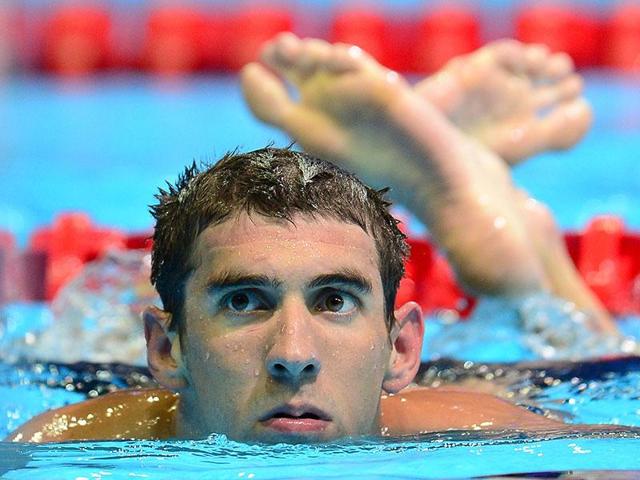 Phelps had been training at high altitude in Colorado, and left the Olympic Training Center in Colorado Springs to return to Johnson’s side for the birth of their child. (File photo) Phelps had been training at high altitude in Colorado, and left the Olympic Training Center in Colorado Springs to return to Johnson’s side for the birth of their child. (File photo)