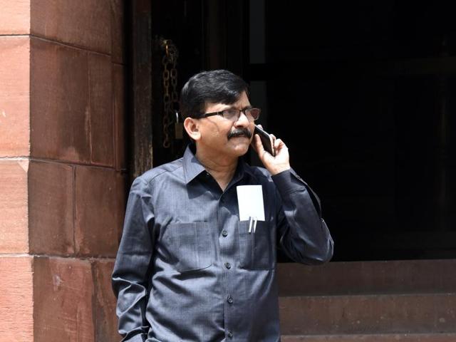 The quantum of corruption in the BJP-led coalition government in Goa is much greater than in the AgustaWestland VVIP chopper deal, Shiv Sena spokesperson Sanjay Raut said, on Sunday. (Hindustan Times Photo) The quantum of corruption in the BJP-led coalition government in Goa is much greater than in the AgustaWestland VVIP chopper deal, Shiv Sena spokesperson Sanjay Raut said, on Sunday. (Hindustan Times Photo)