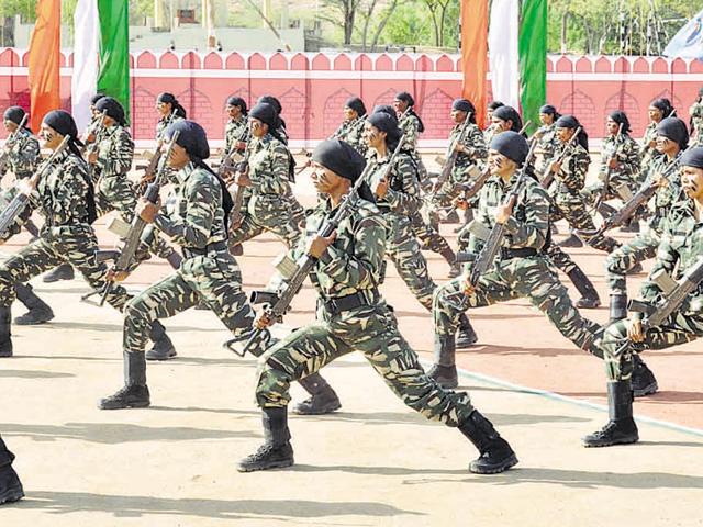 The CRPF has been working on the concept that if Maoists can have women in their ranks, why not the security forces. (HT file photo) The CRPF has been working on the concept that if Maoists can have women in their ranks, why not the security forces. (HT file photo)