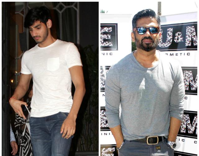 Actor Suniel Shetty’s son, Ahaan is readying for Bollywood. (Photo: Instagram)