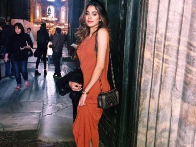 Georgia is located near the border of Europe and Asia. This is Sridevi’s daughter Jhanvi. (Instagram)