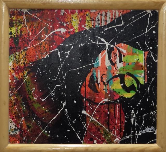 The painting made by Sonakshi Sinha. The painting made by Sonakshi Sinha.