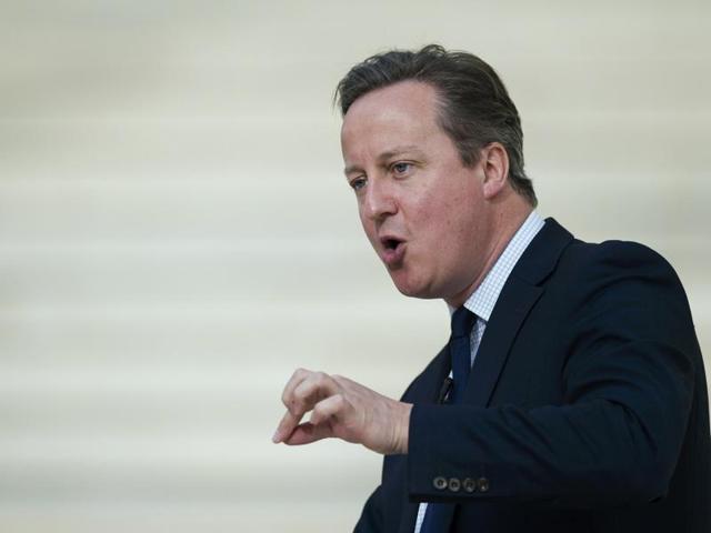 British Prime Minister David Cameron delivers a speech on the European Union at the British Museum in central London on Monday. (Reuters) British Prime Minister David Cameron delivers a speech on the European Union at the British Museum in central London on Monday. (Reuters)