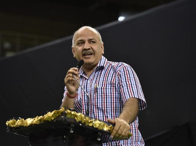 Delhi’s deputy chief minister Manish Sisodia has said that AAP is planning to field its candidates in the next assembly elections in Rajasthan.(HT File Photo)