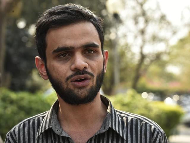 Umar Khalid was rusticated for one semester and fined of Rs. 20,000 by JNU authorities. (Vipin Kumar /HT Photo) Umar Khalid was rusticated for one semester and fined of Rs. 20,000 by JNU authorities. (Vipin Kumar /HT Photo)