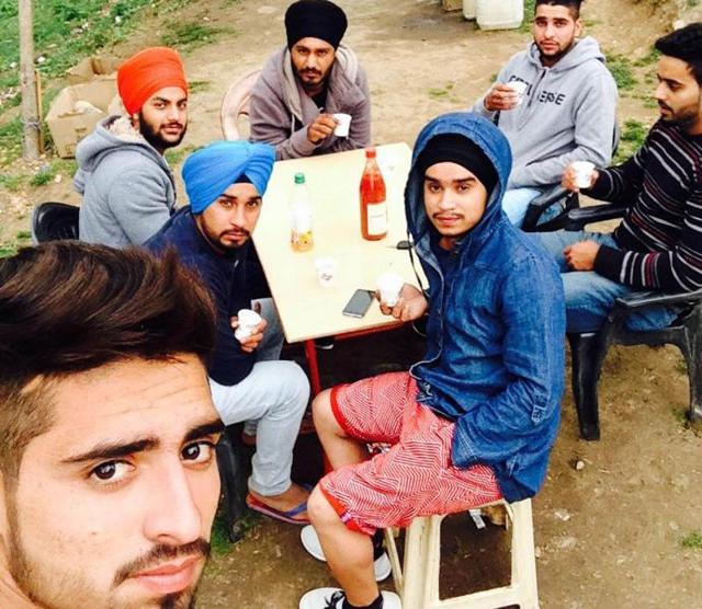 Selfies taken by boys in Shimla before the tragedy. (HT Photo) Selfies taken by boys in Shimla before the tragedy. (HT Photo)