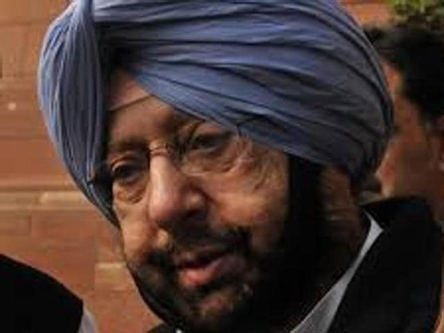 Punjab Congress president Capt Amarinder Singh(HT File Photo)