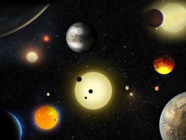 Of the new trove of 1,284, nearly 550 could be rocky planets like Earth, based on their size. (This image was tweeted by Nasa) Of the new trove of 1,284, nearly 550 could be rocky planets like Earth, based on their size. (This image was tweeted by Nasa)