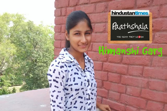 Himanshi Garg, 1st year student of Home Science volunteers to supplement learning programs at Pratham with HT Paathshala (Special arrangement) Himanshi Garg, 1st year student of Home Science volunteers to supplement learning programs at Pratham with HT Paathshala (Special arrangement)