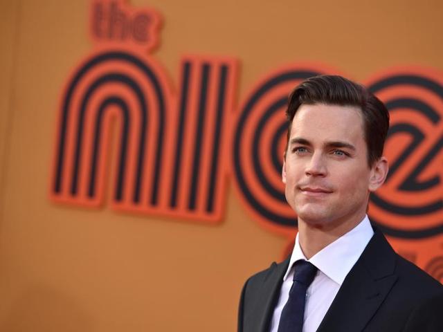 Matt Bomer arrives at the Los Angeles premiere of The Nice Guys at TCL Chinese Theatre. (AP)