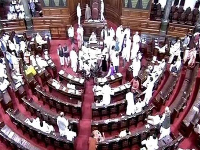 The issue of ‘paid news’ made the members of the Upper House who have been bickering over the past week over the AgustaWestland bribery scam bury the hatchet and agree to find a solution to the problem. (PTI Photo) The issue of ‘paid news’ made the members of the Upper House who have been bickering over the past week over the AgustaWestland bribery scam bury the hatchet and agree to find a solution to the problem. (PTI Photo)