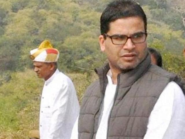 Prashant Kishor with Bihar chief minister Nitish Kumar while he was working for the Grand Alliance during the Bihar polls last year.(File photo/ PTI) Prashant Kishor with Bihar chief minister Nitish Kumar while he was working for the Grand Alliance during the Bihar polls last year.(File photo/ PTI)