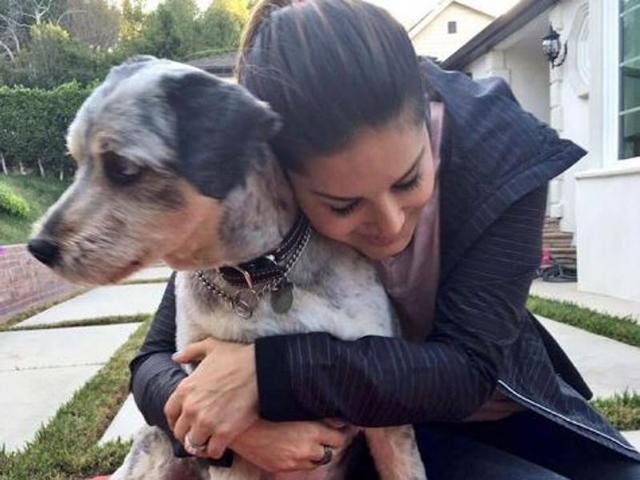 A dog is a woman’s best friend. (Instagram) 