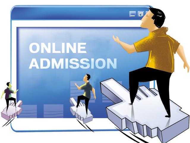 Students seeking admissions through minority, management and in-house quota will have to register on the website. (HT Photo) Students seeking admissions through minority, management and in-house quota will have to register on the website. (HT Photo)