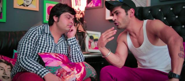 Khanna (left) in a still from the web series, All About Section 377 Khanna (left) in a still from the web series, All About Section 377