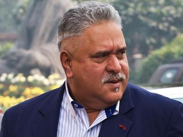 UB Group chairman Vijay Mallya at an interview with the Financial Times in London.(File photo/ PTI)