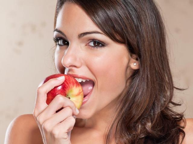 Greater consumption of apple, banana and grapes during adolescence, as well as oranges and kale during early adulthood was significantly associated with a reduced breast cancer risk. (Pinterest) Greater consumption of apple, banana and grapes during adolescence, as well as oranges and kale during early adulthood was significantly associated with a reduced breast cancer risk. (Pinterest)