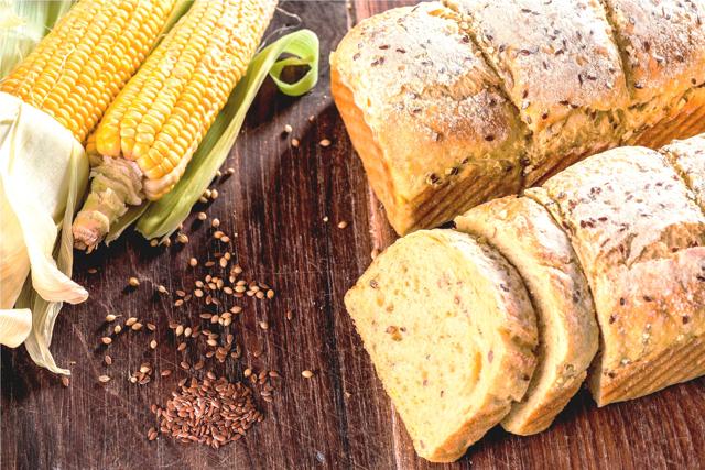 Makai, dhaniya and flaxseed bread by Chef Ranveer Brar at English Vinglish, Juhu Makai, dhaniya and flaxseed bread by Chef Ranveer Brar at English Vinglish, Juhu